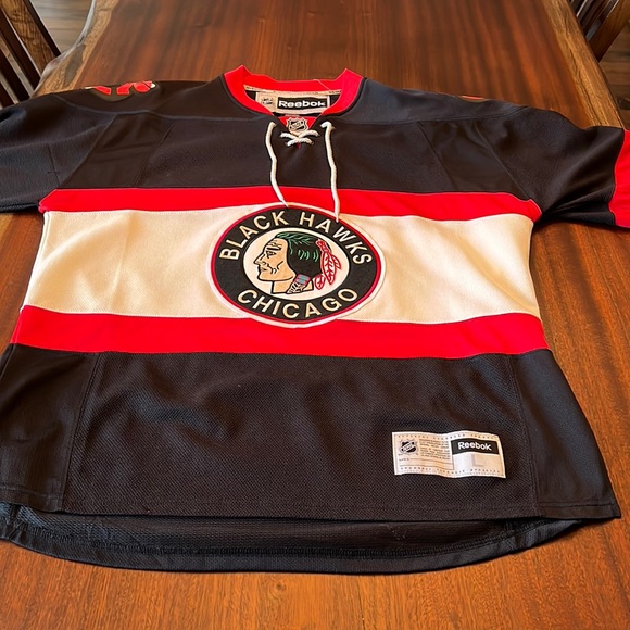 Chicago Black Hawks Jersey Large - Picture 1 of 9